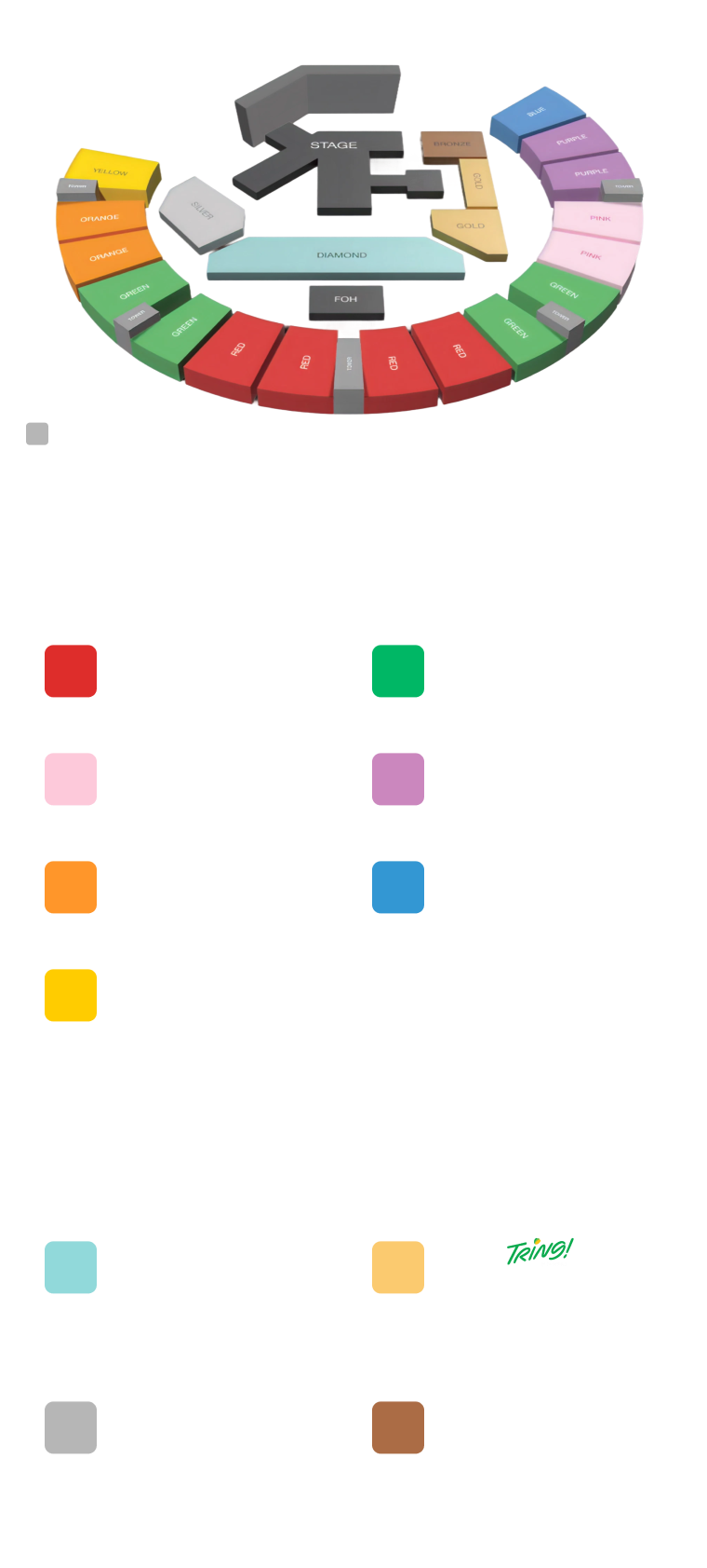 Raisa Concert Seating Layout Mobile