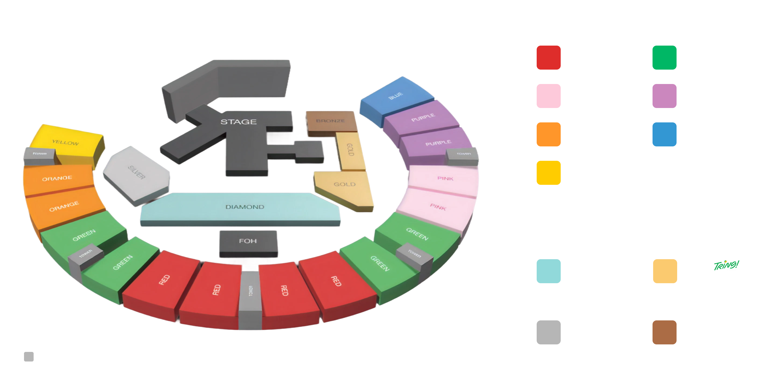 Raisa Concert Seating Layout Desktop